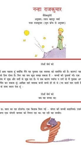 नन्हा राजकुमार हिंदी पुस्तक | The Little Prince Hindi Book